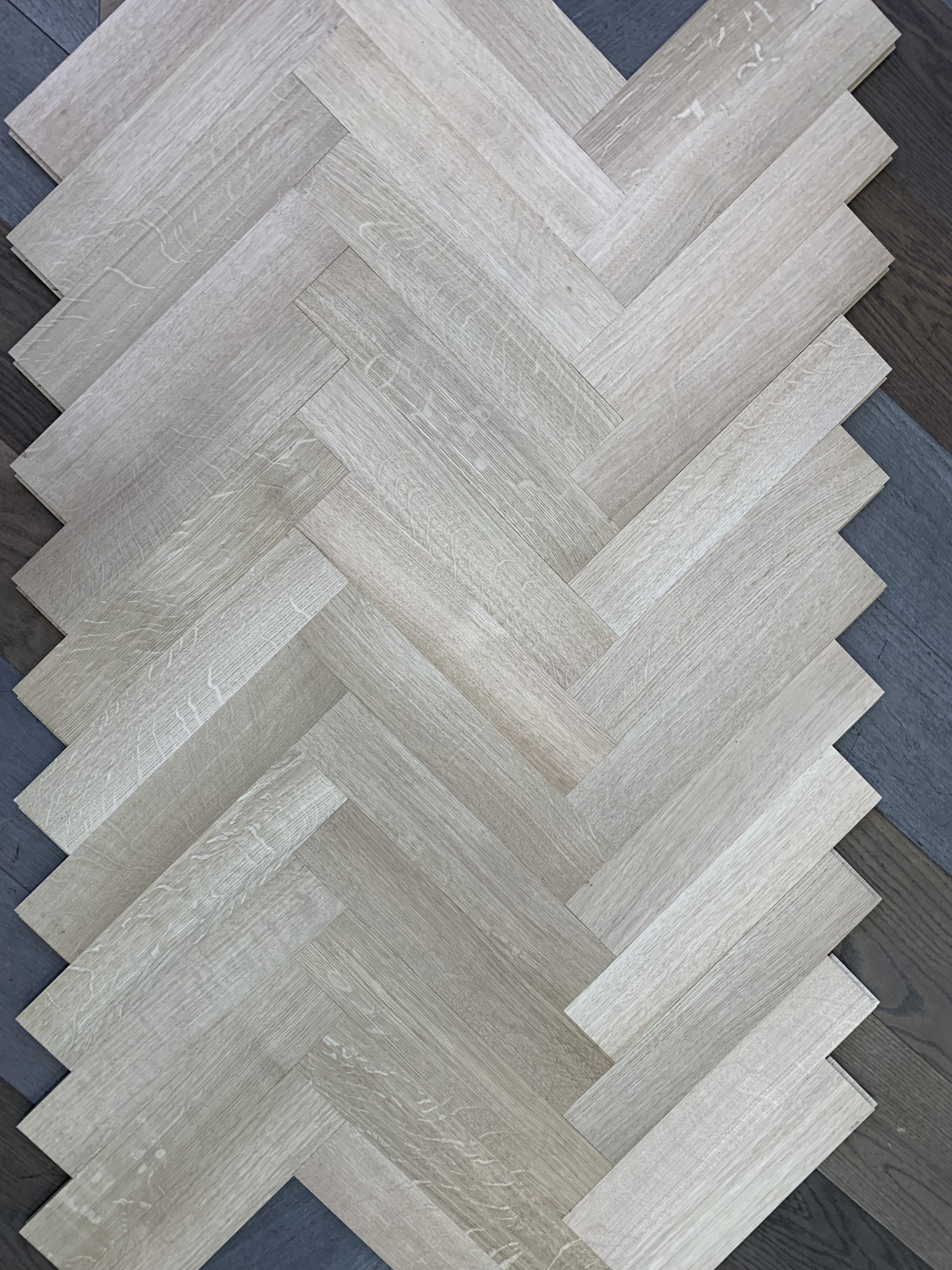 Штучный паркет Старый мастер Дуб Бриллиант 420х70х15мм